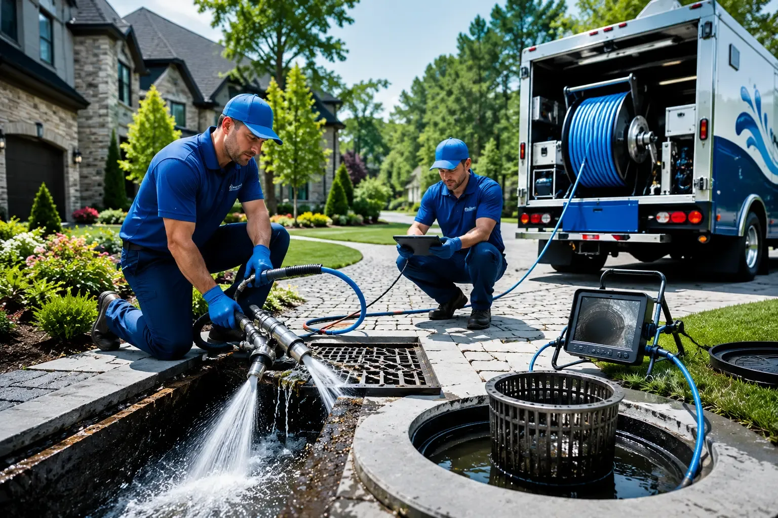 Local outdoor drain cleaning professionals in Helotes, TX
